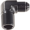 AN to NPT 90-Degree Adapter Fitting [-8 AN Male to 1/2 in. NPT Male, Black] - image 3