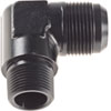 AN to NPT 90-Degree Adapter Fitting [-16 AN Male to 3/4 in. NPT Male, Black] - image 3