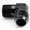 AN to NPT 90-Degree Adapter Fitting [-16 AN Male to 1 in. NPT Male, Black] - image 2