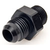 AN Port Adapter Fitting [-6 AN O-Ring Port (9/16 in.-18 Thread) To -6 AN Male, Black] - image 2