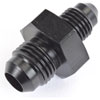 AN to AN Union Reducer Fitting [-6 AN Male to -4 AN Male, Black] - image 2