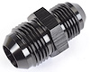 AN to AN Union Reducer Fitting [-10 AN Male to -8 AN Male, Black] - image 1