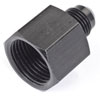 AN Female to Male Reducer Fitting [-10 AN Female to -6 AN Male, Black] - image 2