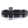 AN to AN Straight Bulkhead Adapter Fitting [-12 AN Male to -12 AN Male, Black] - image 3
