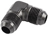 AN to AN 90-Degree Union Fitting [-8 AN to -8 AN, Black] - image 1