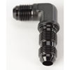 AN to AN 90-Degree Bulkhead Adapter Fitting [-6 AN Male to -6AN Male, Black] - image 2