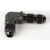 AN to AN 90-Degree Bulkhead Adapter Fitting [-6 AN Male to -6AN Male, Black] - image 3