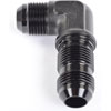 AN to AN 90-Degree Bulkhead Adapter Fitting [-10 AN Male to -10 AN Male, Black] - image 2