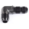 AN to AN 90-Degree Bulkhead Adapter Fitting [-10 AN Male to -10 AN Male, Black] - image 3