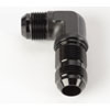 AN to AN 90-Degree Bulkhead Adapter Fitting [-12 AN Male to -12 AN Male, Black] - image 2