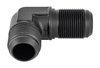 AN to AN 90-Degree Bulkhead Adapter Fitting [-16 AN Male to -16 AN Male, Black] - image 3