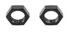 AN Bulkhead Adapter Nuts  [-8 AN, Black] - image 3