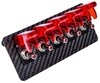 5-Toggle Switch Panel with Switches [Red Indicators, Carbon Fiber Panel] - image 3