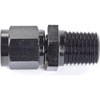 AN to NPT Straight Adapter Fitting [-4 AN Female to 1/4 in. NPT Male, Black] - image 3