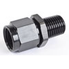 AN to NPT Straight Adapter Fitting [-6 AN Female to 1/4 in. NPT Male, Black] - image 2