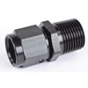 AN to NPT Straight Adapter Fitting [-6 AN Female to 3/8 in. NPT Male, Black] - image 2