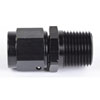 AN to NPT Straight Adapter Fitting [-6 AN Female to 3/8 in. NPT Male, Black] - image 3