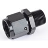 AN to NPT Straight Adapter Fitting [-8 AN Female to 3/8 in. NPT Male, Black] - image 2