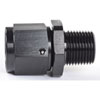AN to NPT Straight Adapter Fitting [-8 AN Female to 3/8 in. NPT Male, Black] - image 3