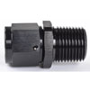 AN to NPT Straight Adapter Fitting [-8 AN Female to 1/2 in. NPT Male, Black] - image 3