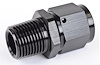 AN to NPT Straight Adapter Fitting [-10 AN Female to 1/2 in. NPT Male, Black] - image 1