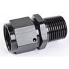AN to NPT Straight Adapter Fitting [-10 AN Female to 1/2 in. NPT Male, Black] - image 2