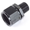 AN to NPT Straight Adapter Fitting [-12 AN Female to 1/2 in. NPT Male, Black] - image 2