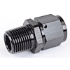 AN to NPT Straight Adapter Fitting [-12 AN Female to 3/4 in. NPT Male, Black] - image 1
