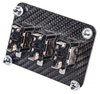 3-Toggle Switch Panel with Switches [Green Indicators, Carbon Fiber Panel] - image 3