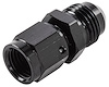 AN Female Swivel to Male Expander Fitting [-4 AN Female to -6 AN Male, Black] - image 1