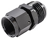 AN Female Swivel to Male Expander Fitting [-10 AN Female to -12 AN Male, Black] - image 1