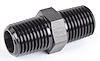 NPT to NPT Straight Union Fitting [1/4 in. NPT Male to 1/4 in. NPT Male, Black] - image 1