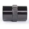 NPT to NPT Straight Union Fitting [1/8 in. NPT Female to 1/8 in. NPT Female, Black] - image 2