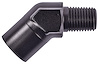 NPT to NPT 45-Degree Union Fitting [1/4 in. NPT Male to 1/4 in. NPT Female, Black] - image 1