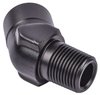 NPT to NPT 45-Degree Union Fitting [3/8 in. NPT Male to 3/8 in. NPT Female, Black] - image 3