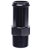 NPT to Hose Barb Fitting, Straight [3/4 in. NPT Male to 1 in. I.D. Hose, Black] - image 1