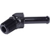 NPT to Hose Barb Fitting, 45-Degree [1/8 in. NPT Male to 1/4 in. I.D. Hose, Black] - image 2