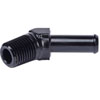 NPT to Hose Barb Fitting, 45-Degree [1/4 in. NPT Male to 3/8 in. I.D. Hose, Black] - image 2