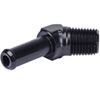 NPT to Hose Barb Fitting, 45-Degree [1/4 in. NPT Male to 3/8 in. I.D. Hose, Black] - image 3
