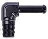 NPT to Hose Barb Fitting, 90-Degree [1/8 in. NPT Male to 1/4 in. I.D. Hose, Black] - image 1