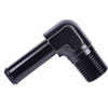 NPT to Hose Barb Fitting, 90-Degree [1/2 in. NPT Male to 5/8 in. I.D. Hose, Black] - image 3