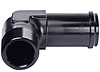NPT to Hose Barb Fitting, 90-Degree [3/4 in. NPT Male to 1 in. I.D. Hose, Black] - image 2