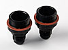 Carburetor Fuel Inlet AN Fittings -6 AN to 7/8 in.-20 [Black] - image 3