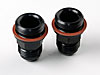 Carburetor Fuel Inlet AN Fittings -8 AN to 7/8 in.-20 [Black] - image 3