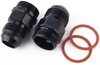 Carburetor Fuel Inlet AN Fitting Black - image 2