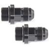 Carburetor Fuel Inlet AN Fittings -8 AN O-ring (3/4 in.-16) to -8 AN [Black] - image 3