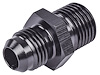 AN to Metric Adapter Fitting [-6 AN Male to 16mm x 1.5 Male, Black] - image 1