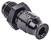 -6 AN Male to 1/4 in. Tube Fitting Black - image 1