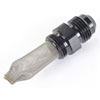 Filtered Carburetor Inlet Fitting -06AN to 9/16"-24 Black - image 2