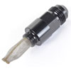 Filtered Carburetor Inlet Fitting -08AN to 9/16"-24 Black - image 2